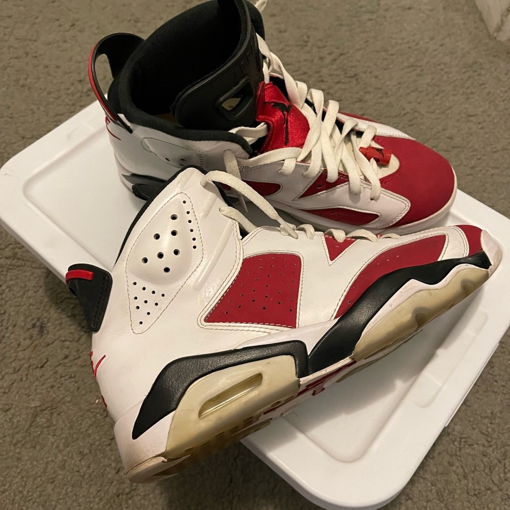 Jordan Carmine 6s size 10.5